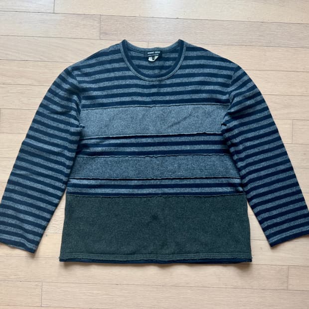 꼼데가르송 homme deux 라운드스웻