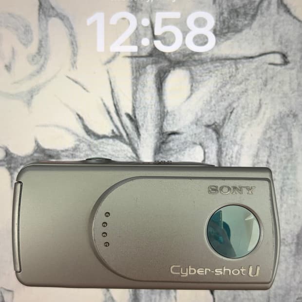 Sony cyber shot u DSC-U20 digital camera