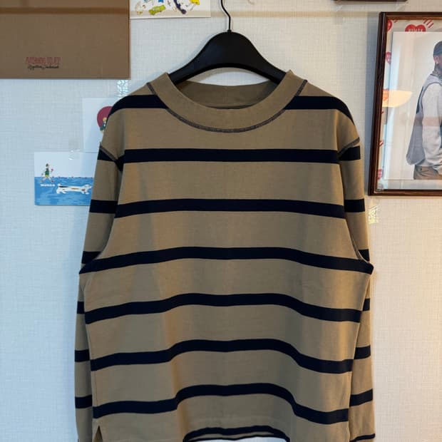 [XL]MHL 마가렛 호웰 스트라이프 롱슬리브