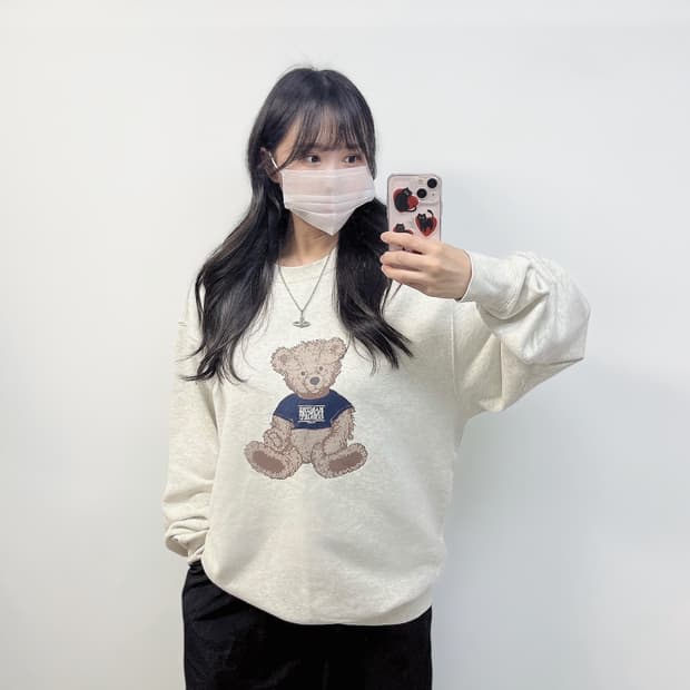 마리떼프랑소와저버 두들베어 맨투맨