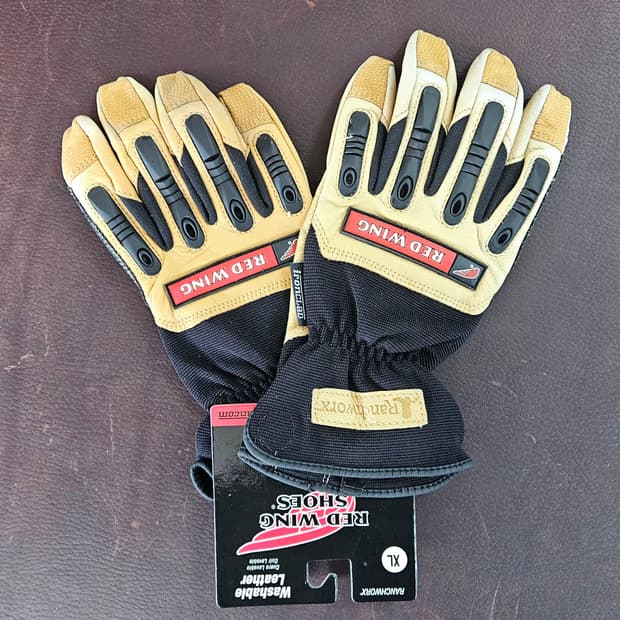 레드윙 렌치웍스 가죽 장갑, XL 2켤레 몽땅 33,000원