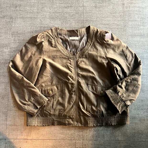 일본빈티지 Sabstreet 올드스쿨아메카지 라운드 사파리자켓