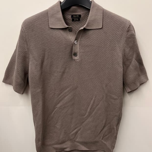 마시모두띠 Massimo Dutti 니트 폴로 셔츠