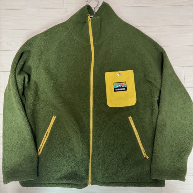 휴먼메이드 플리스 자켓 L사이즈