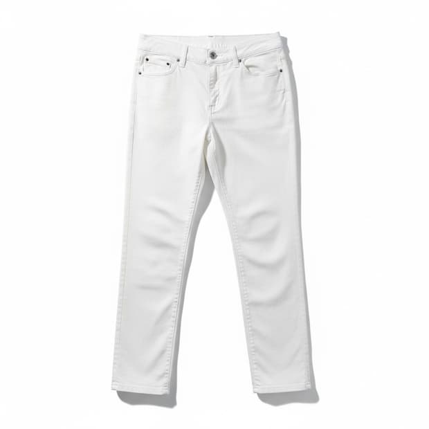 ARMANI 화이트 데님 청바지 XS