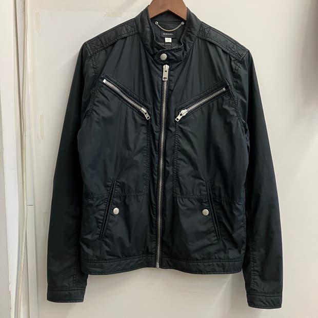 N254 디젤 나일론 바이커 자켓