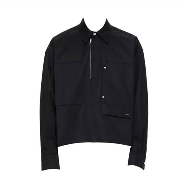 우영미 하프집업 크롭셔츠 아노락 48