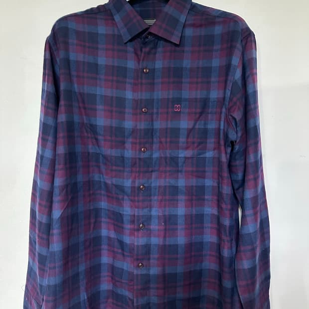 닥스 체크 셔츠