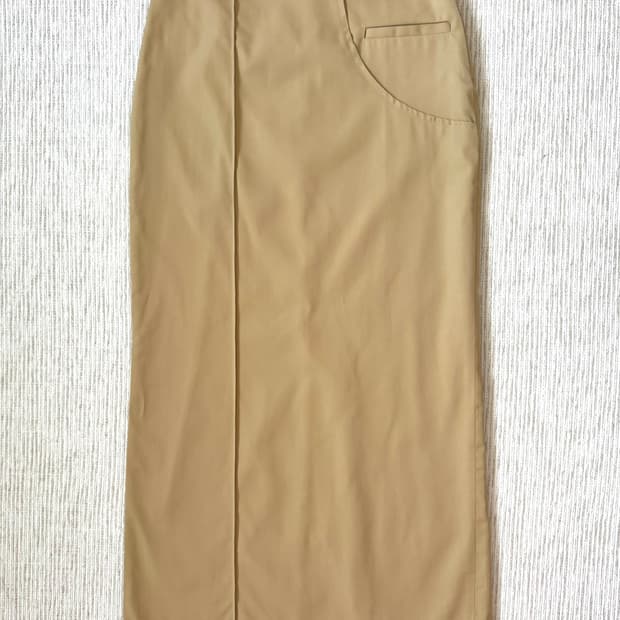 [새상품] 베이지 롱스커트