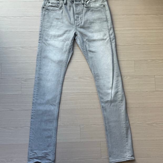 올세인츠 시가렛 그레이 위싱 데님 진