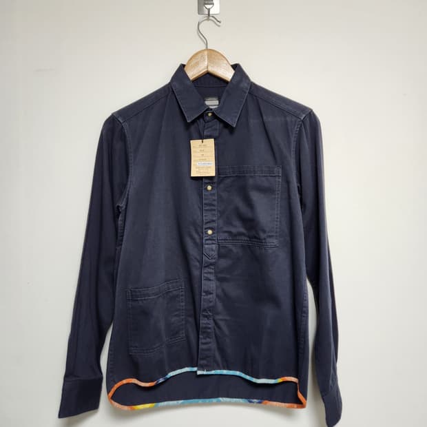 모모타로진Momotaro jeans 투포켓 셔츠 M - S219