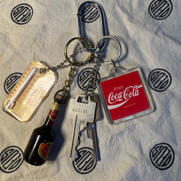 vintage keyring #16