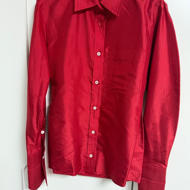 렉토 실크 셔츠