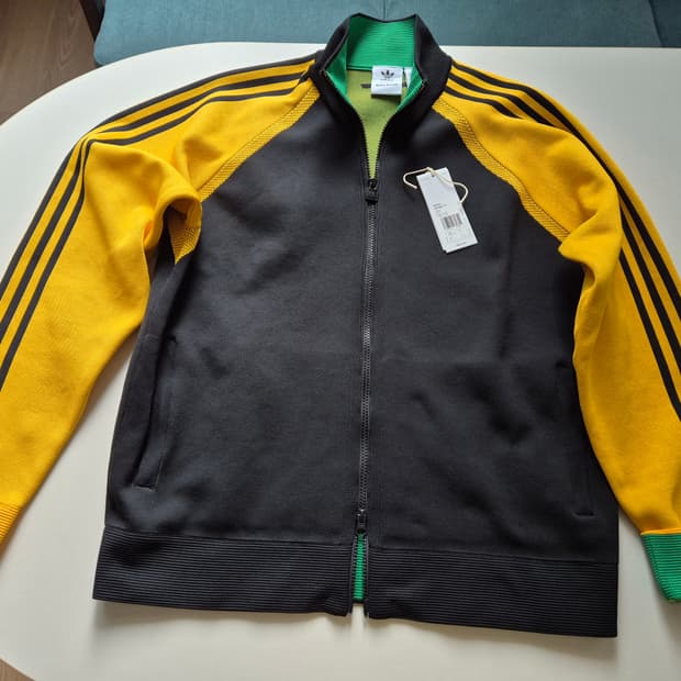 아디다스 웨일즈보너 니트 트랙 자켓(트랙탑, 져지)