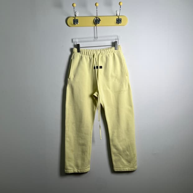 피어오브갓 에센셜 옐로우 스웨트팬츠 XS