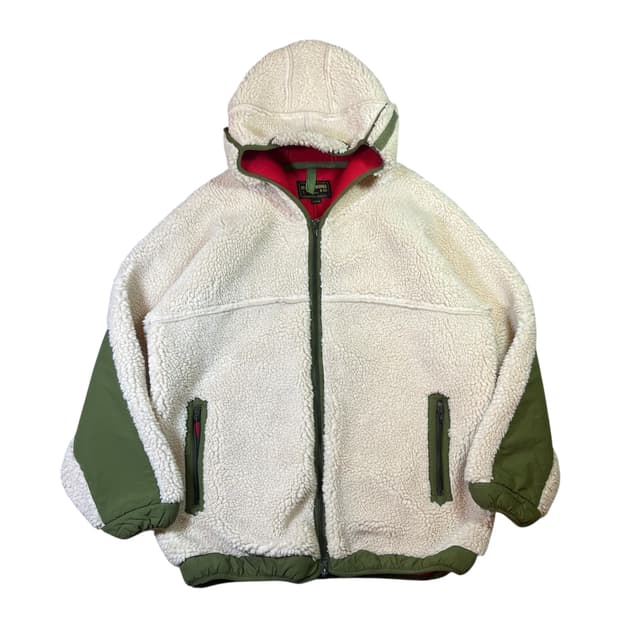 아웃스탠딩 후드 플리스 자켓