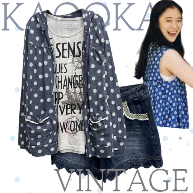 🍑하구미의  러블리 코디세트🍑괴짜 도트 반팔티셔츠 숏팬츠 그런지 