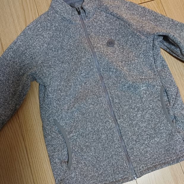 코오롱 니트 집업 자켓 / 간절기 데일리 아우터 (10-14세)