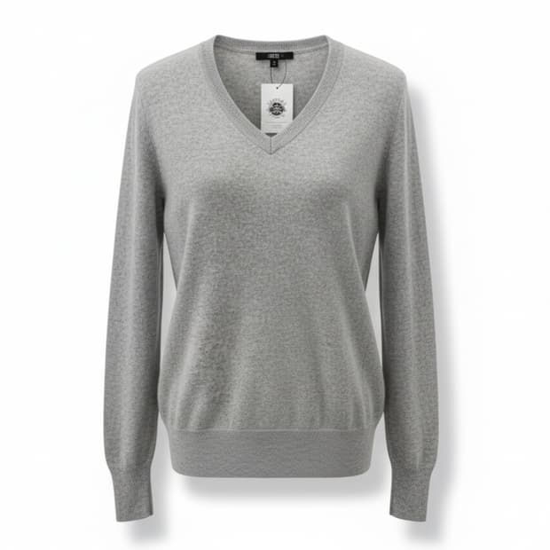 일본 유니클로 캐시미어 100 브이넥 니트 1758