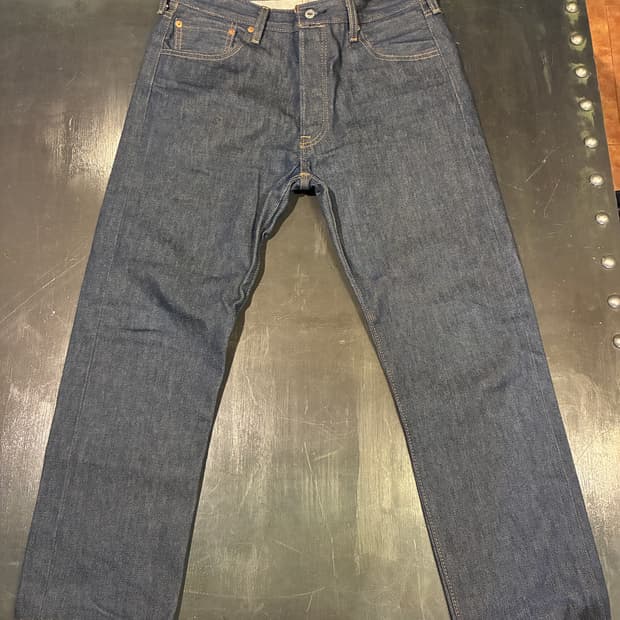 34) 리바이스 501 생지 데님