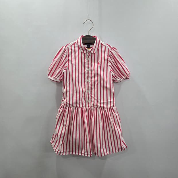 폴로랄프로렌 여아 스트라이프 셔츠 원피스 6