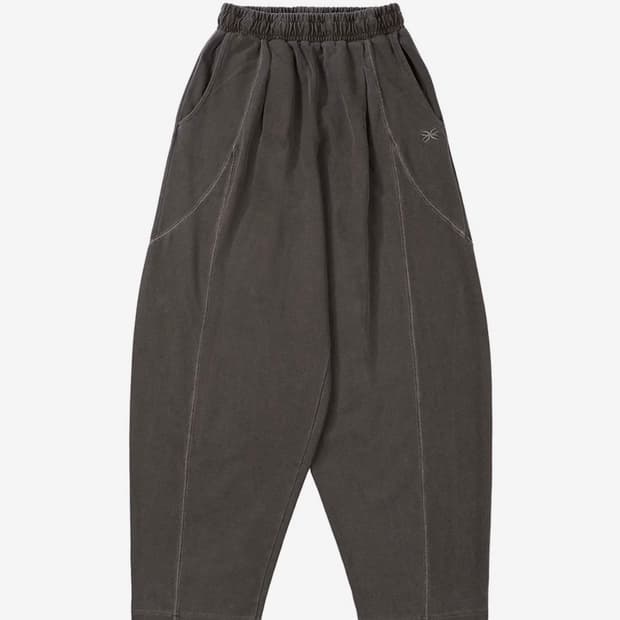 가까이유니언즈 원턱 벌룬팬츠 브라운