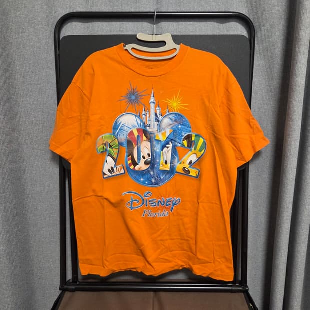 Disney 빈티지 반팔 티셔츠 L(100)
