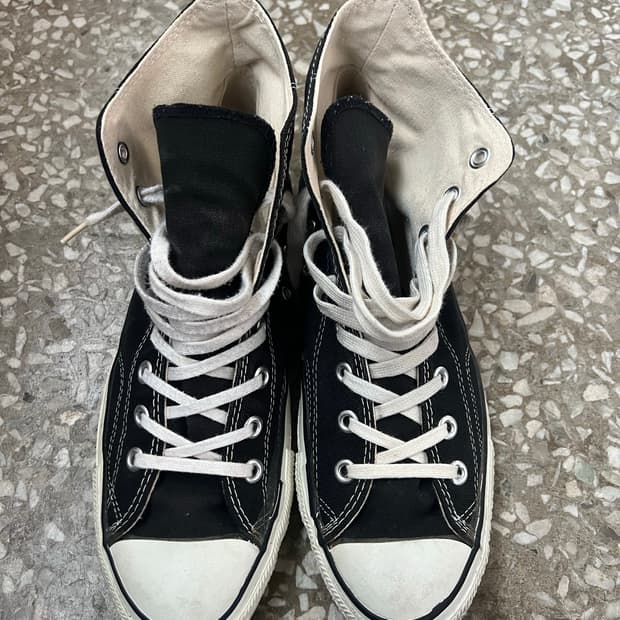 80s 빈티지 컨버스 275사이즈 블랙 9.5