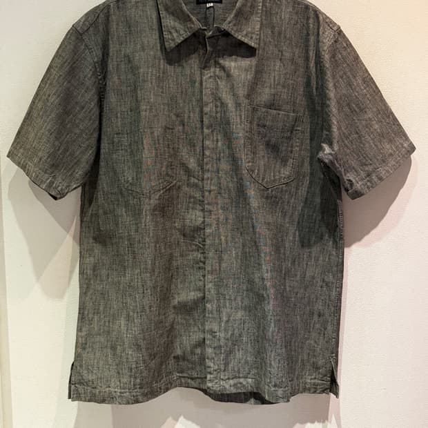 TETE HOMME Zip-up Shirt (Made In Japan)