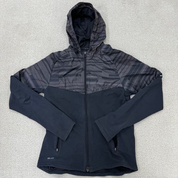 [M] 나이키 드라이핏 러닝 후드집업 자켓  1226T1