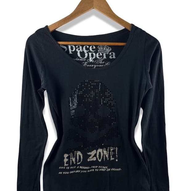 JPN 펑크 스컬 롱슬리브1895