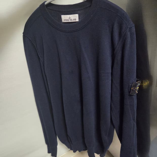스톤아일랜드 네이비 니트  M(100)