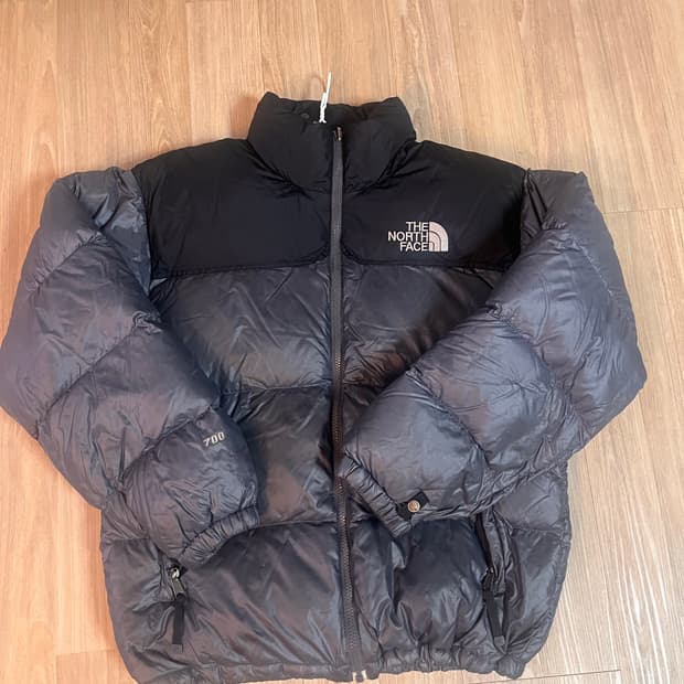 눕시 패딩 그레이