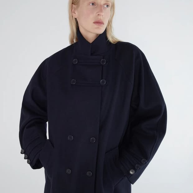 [XS]팔로마울 Debo 코트/네이비