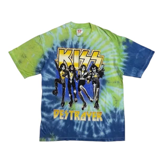 ✨ (바배) 키스 KISS DESTROYER 록 밴드 키스 반팔티