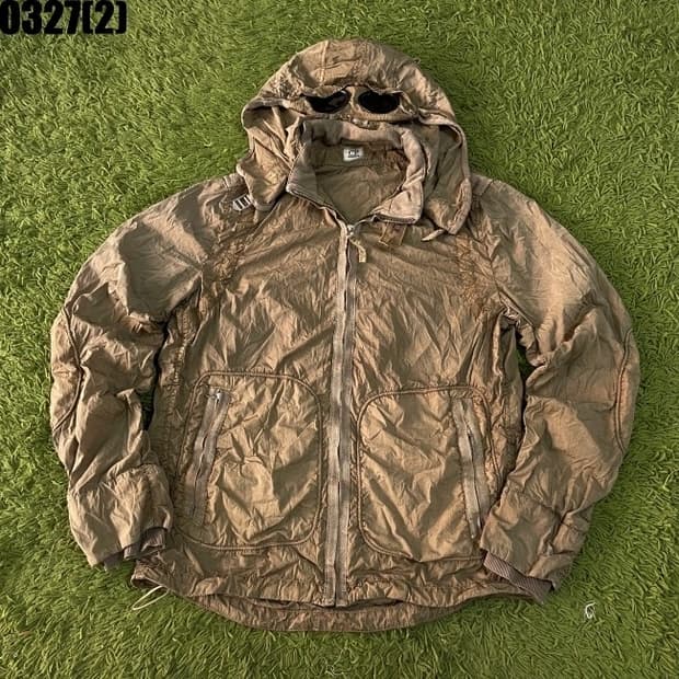 희귀 / cp컴퍼니 베이지 고글 자켓 씨피컴퍼니 C.P. Company