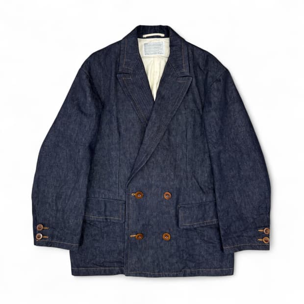 Kolor 13oz 데님 W 빅 자켓