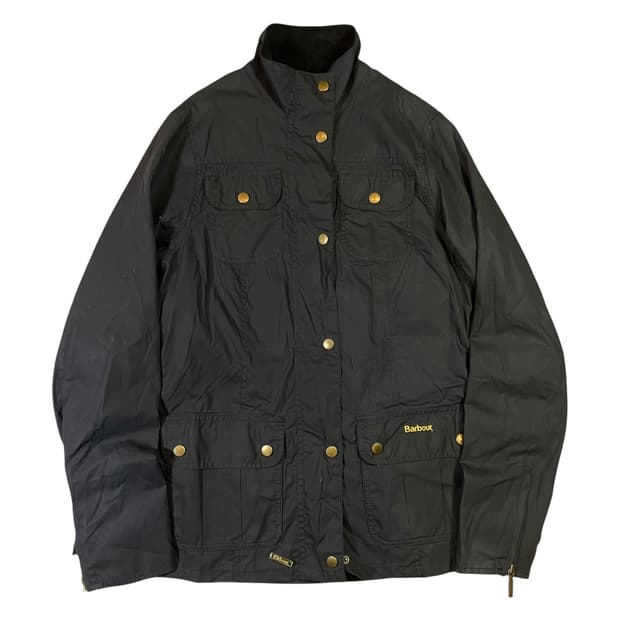 바버 x 모리스앤코 왁스자켓