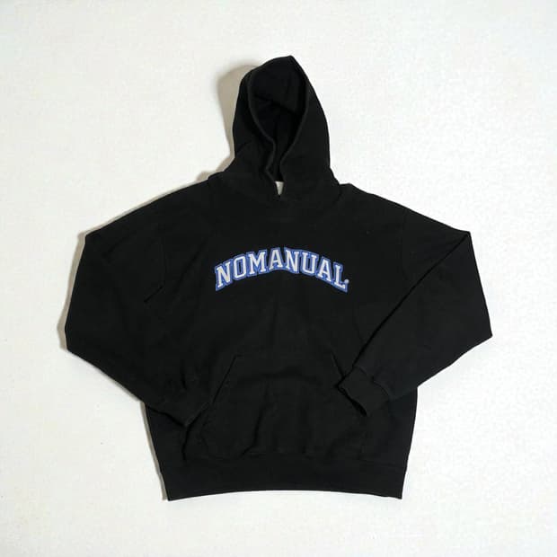 노매뉴얼 후드티 m