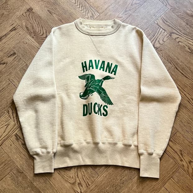 [L]Cushman 쿠시맨 HAVANA DUCKS 스웻셔츠