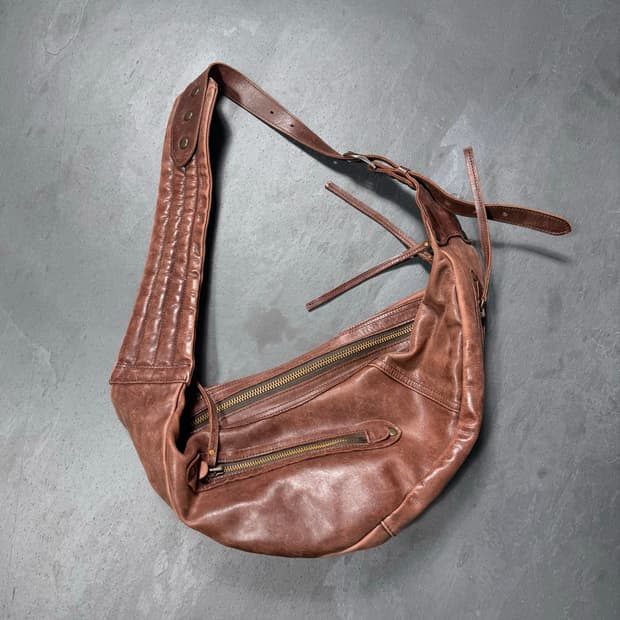 Alfredo Bannister Leather Shoulder Bag