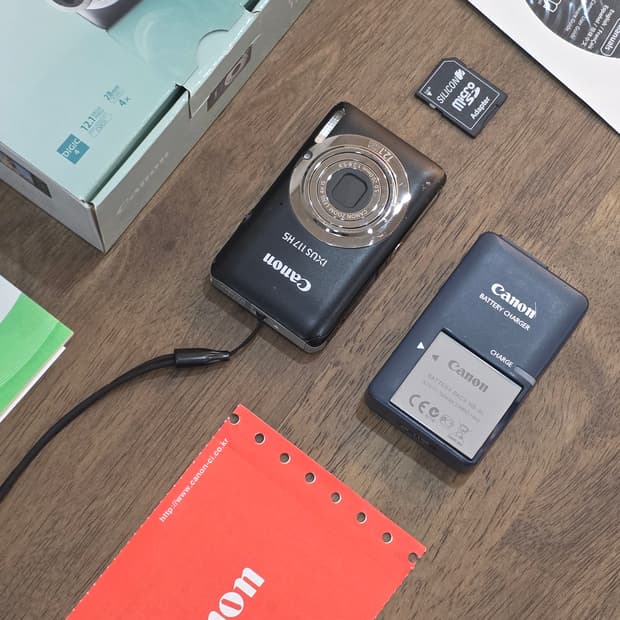 Canon ixus 117 hs 컴팩트 빈티지 카메라 작례