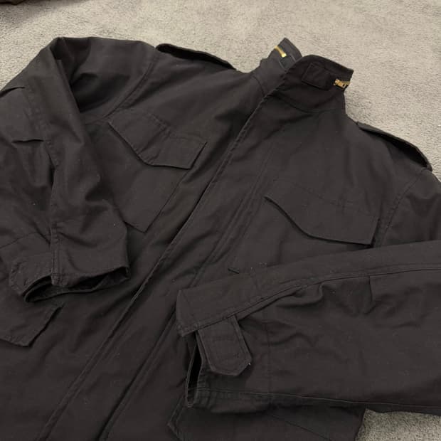 (정품/xs) ROTHCO M-65 필드자켓 블랙  REG / 미군 복각