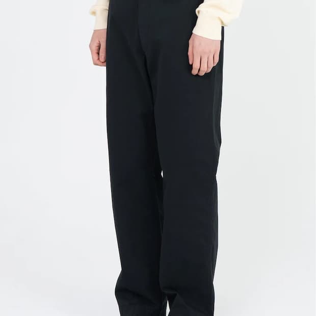 브라운야드 에센셜 라이트 치노 팬츠 블랙