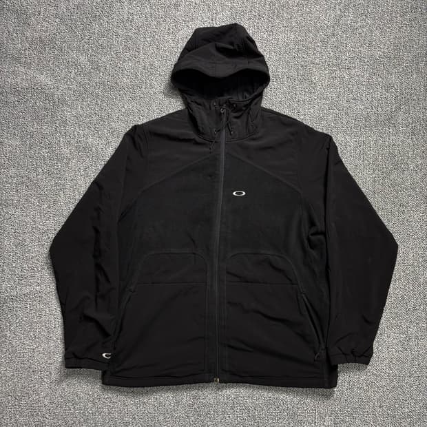 오클리 올드스쿨 스몰로고 플리스 집업