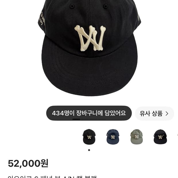 아오이로 6 패널 본 A/N 캡 블랙
