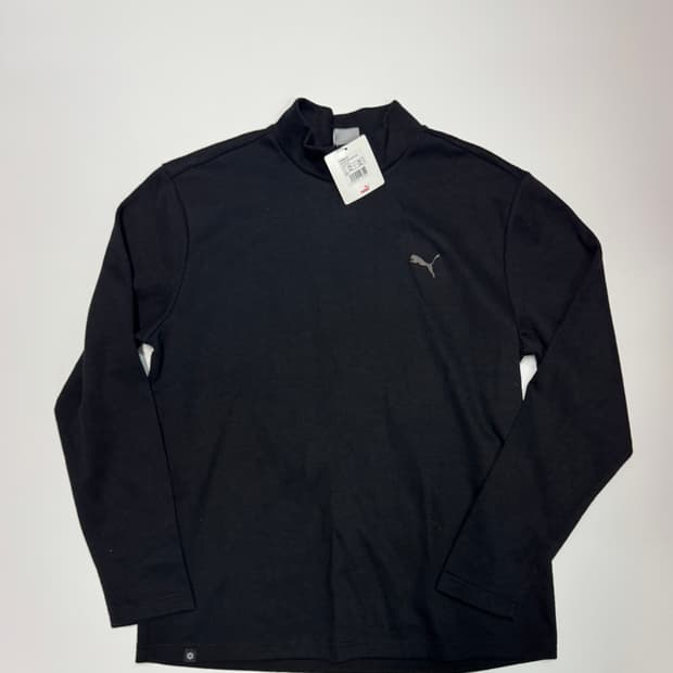 <새상품> 푸마 puma 모크넥 웜셀 맨투맨 2XL 블랙