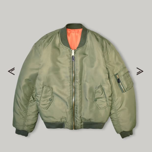 포스텍스가먼츠 빈티지 봄버 xl