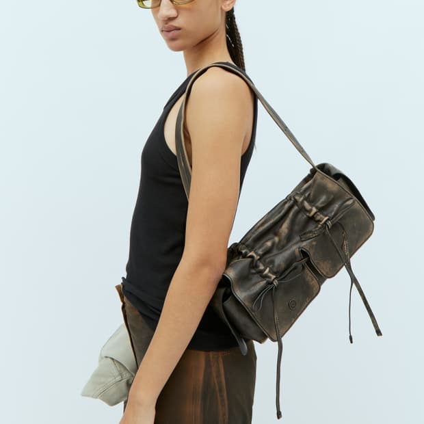 acne studios 멀티 포켓 리본 숄더백