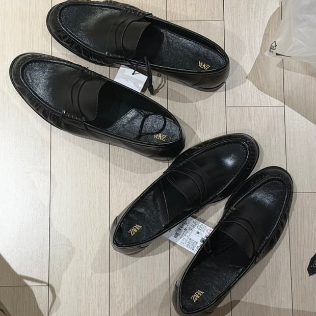 (42) 자라 소프트 셔링 로퍼